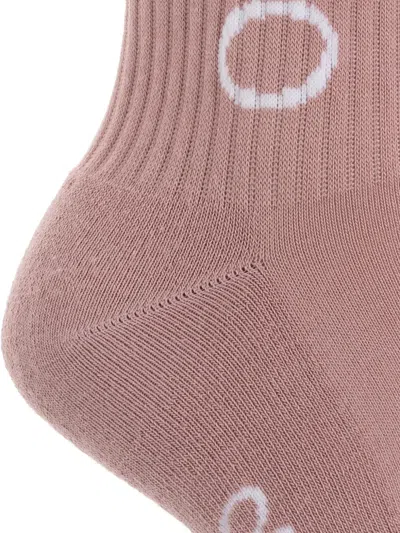 LOGO缀饰针织袜