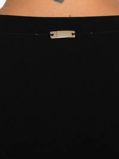 Herno Drawstring-hem Sweatshirt In Black