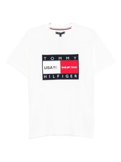 Tommy Hilfiger Tommy X Us Sailgp Team Graphic T In White