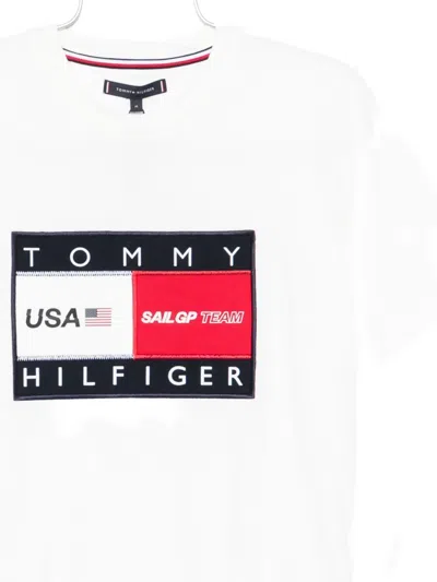Tommy Hilfiger Tommy X Us Sailgp Team Graphic T In White