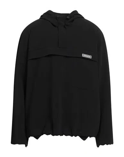 Patrizia Pepe Man Jacket Black Size 42 Polyester, Elastane In Black