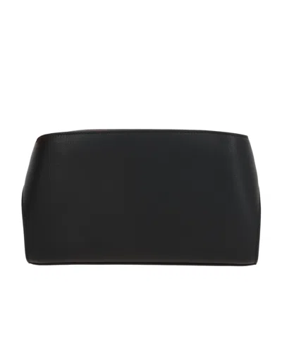 Ferragamo Small Structured Shoulder Bag With Adjustable Strap In Orange