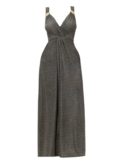 Baruni Rania Maxi Dress In Gray