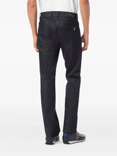 Billionaire Daddy Five-pocket Jeans In Blue