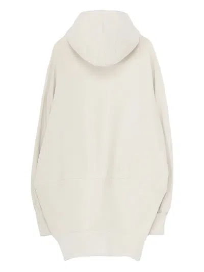 Yohji Yamamoto Drawstring Hooded Jumper In Multi