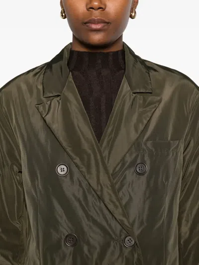 Aspesi Korine Technical Fabric Jacket In Green