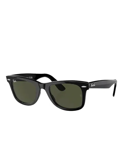 Ray Ban Ray-ban 52mm Square Sunglasses In Green