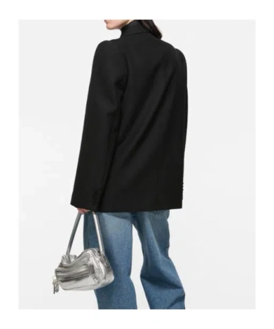 Acne Studios Double-breasted Blazer In Black