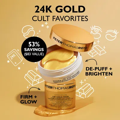 Peter Thomas Roth 24k Gold Glow-up 2-piece Kit