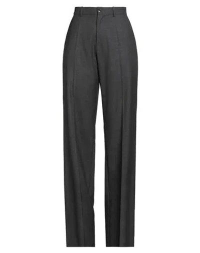 Marie Adam - Leenaerdt Woman Pants Grey Size 6 Wool In Multi