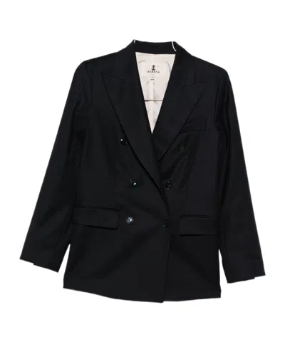Barena Venezia Barena Double-breasted Jackets In Blue In Black