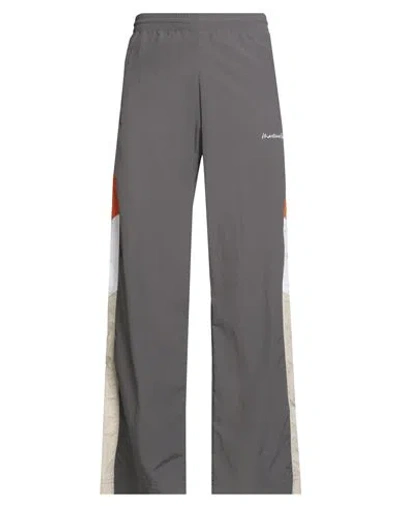 Martine Rose Man Pants Charcoal Size M Polyamide In Gray