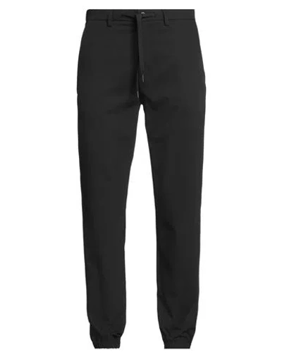 Alphatauri Man Pants Black Size 33 Polyester, Viscose, Elastane In Black