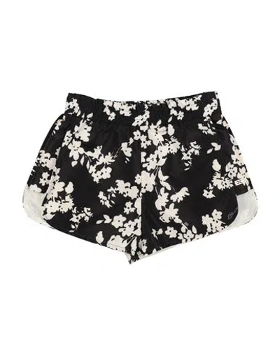 Elisabetta Franchi La Mia Bambina Toddler Girl Shorts & Bermuda Shorts Black Size 4 Polyester In Black
