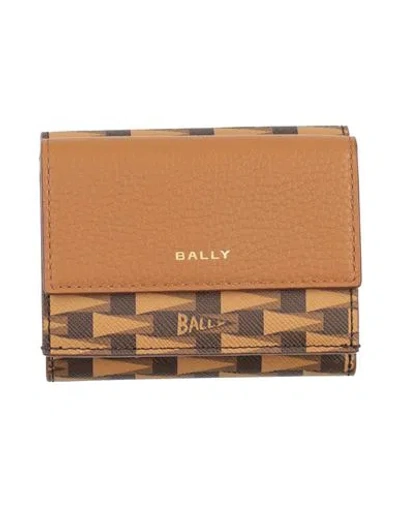 Bally Man Wallet Camel Size - Leather In Brown