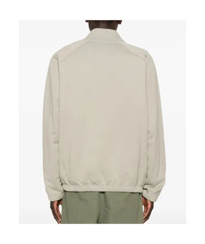 Roa Logo 490gsm Heavy Half Zip Clothing In Neutral