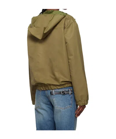 Coperni Logo Patch Casual Jacket In Green