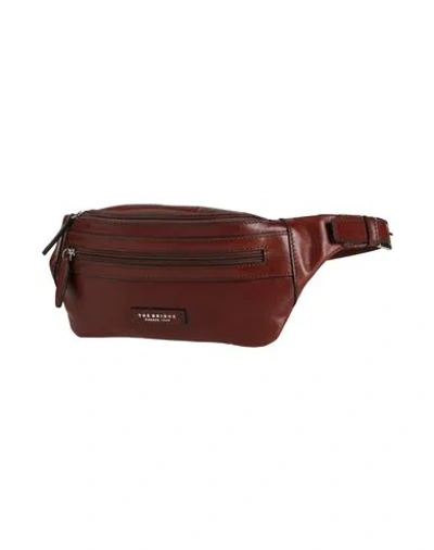 The Bridge Man Belt Bag Brown Size - Leather In Brown