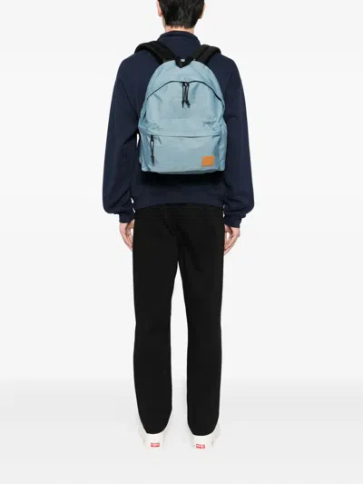 Lacoste Logo-patch Backpack In Blue