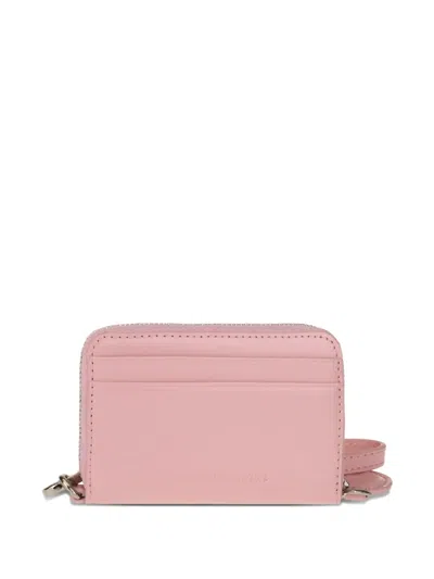 Rest&recreation Zippy Leather Wallet In Pink