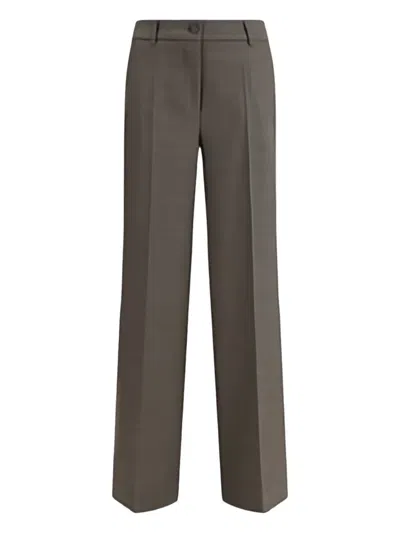 P.a.r.o.s.h P. A.r. O.s. H. Powo Palazzo Trousers In Taupe In Brown