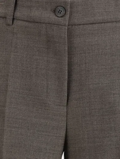 P.a.r.o.s.h P. A.r. O.s. H. Powo Palazzo Trousers In Taupe In Brown