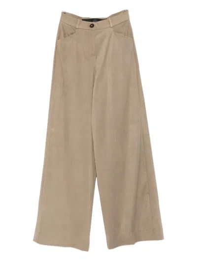 Rrd Wide-leg Trousers In Neutral