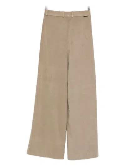 Rrd Wide-leg Trousers In Neutral