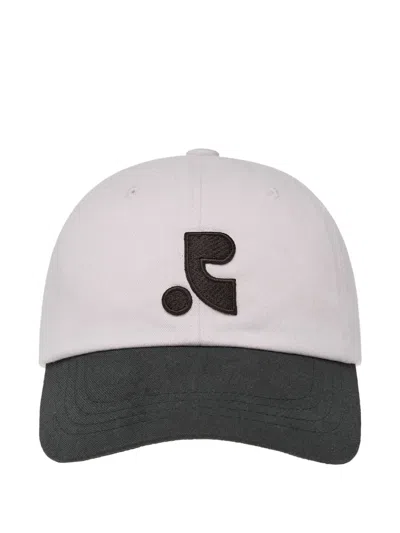 Rest&recreation Logo-embroidered Two-tone Cap In Black