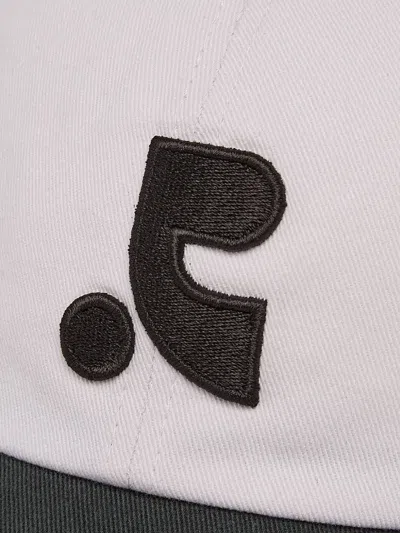 Rest&recreation Logo-embroidered Two-tone Cap In Black