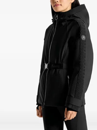 Fusalp Logo-patch Ski Jacket In Black