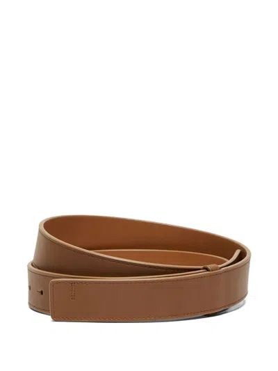 Marsèll Saldo Leather Belt In Brown
