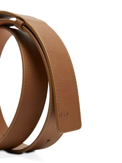 Marsèll Saldo Leather Belt In Brown