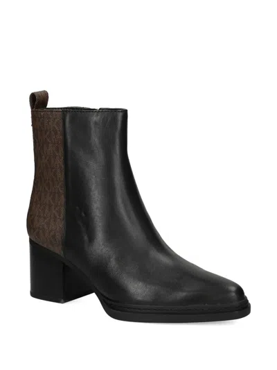 Michael Michael Kors Hazel Flex Bootie Womens Zipper Manmade Booties In Animal Print