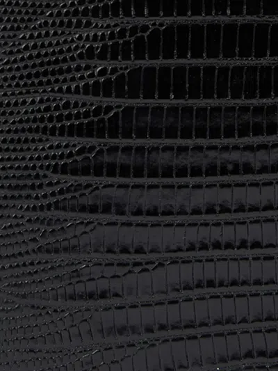 Roberto Cavalli Snake-embellished Chain Tote Bag In Black