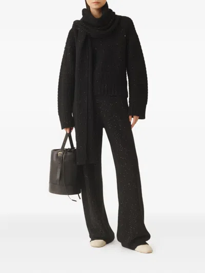 Fabiana Filippi Sweaters Light And Natural In Black