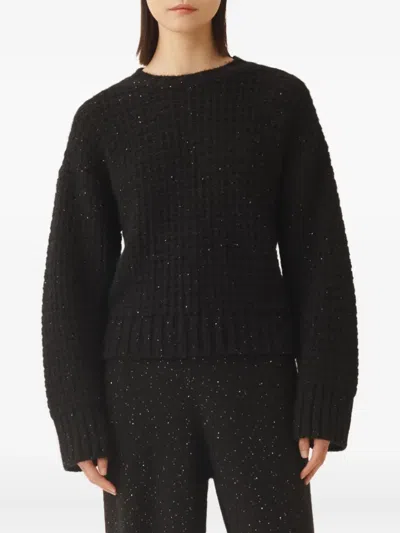 Fabiana Filippi Sweaters Light And Natural In Black