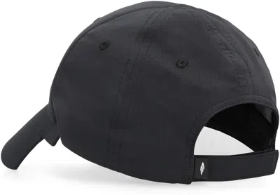 Balenciaga Embroidered Logo Baseball Cap In Black