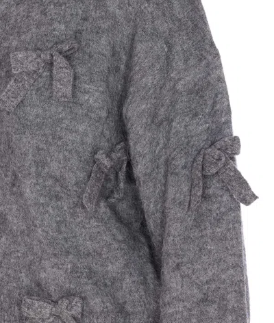 Aniye By Holly Knit Zip-up Casual Jacket In Gray