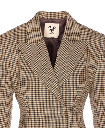 Aniye By Lexa Jacket Dress In Brown