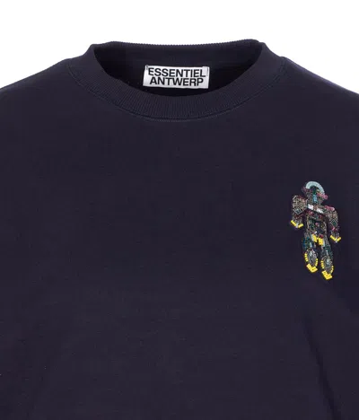 Essentiel Antwerp Ibernatus Sweatshirt In Blue