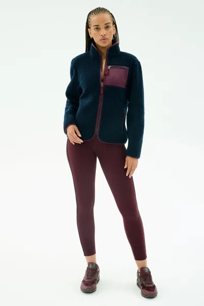 Splits59 Harris Sherpa Jacket In Blue