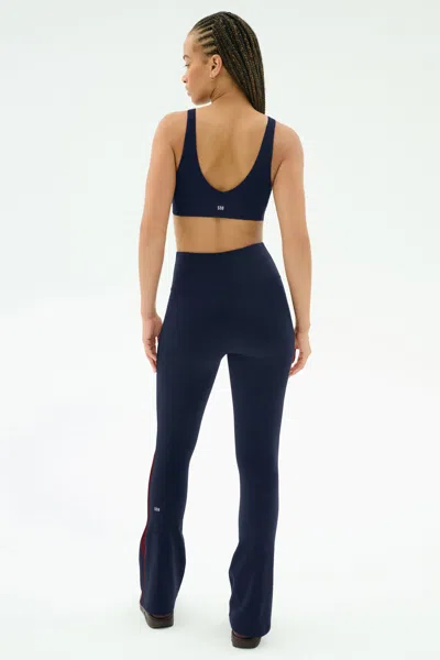 Splits59 Raquel High Waist Flared Legging In Blue