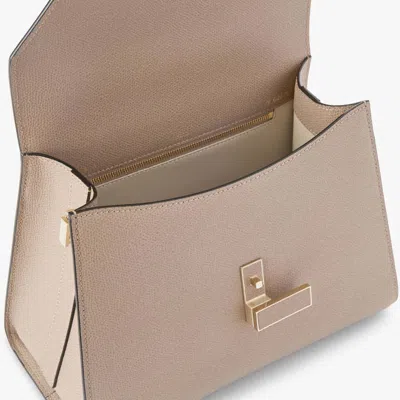 Valextra Iside Medium Tote Bag In Brown