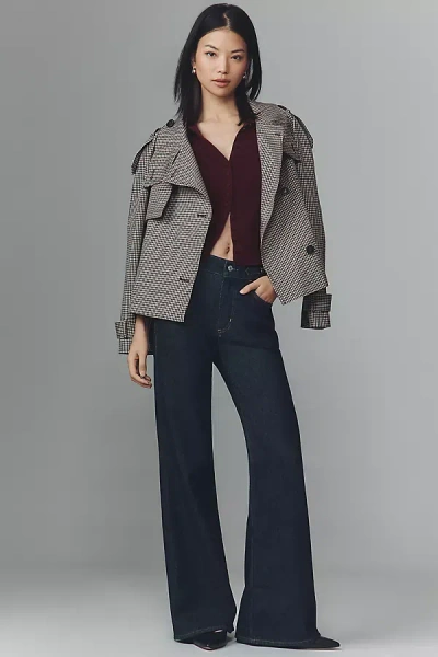 Citizen Of Humanity Kimberly Patch Pocket High-rise Flare Jeans In Multi