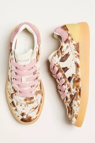 Coolway Goal Animal-print Sneakers In Multi