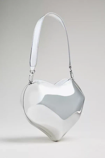 Simonmiller Molded Heart Bag In Silver