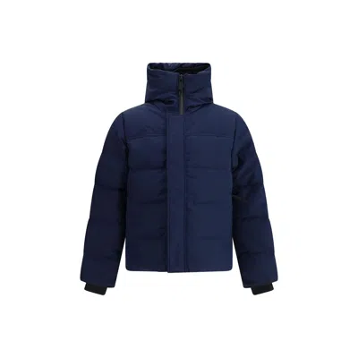 Canada Goose Macmillan Parka Jacket In Blue