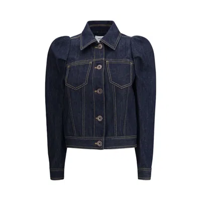 Alexander Mcqueen Stylish Jackets With Unique Design Features In Blue