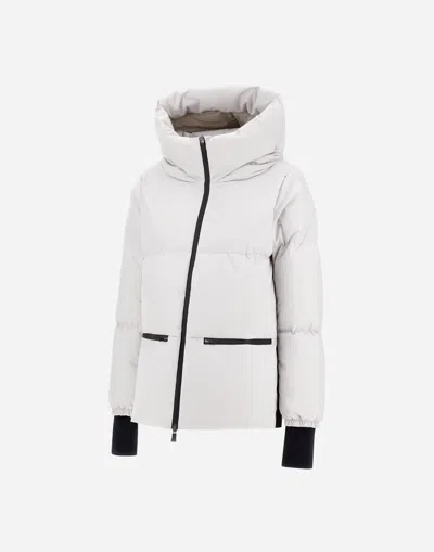 Herno Jacket In 2-layer Windstopper In White
